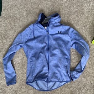 Blue under armor zip up